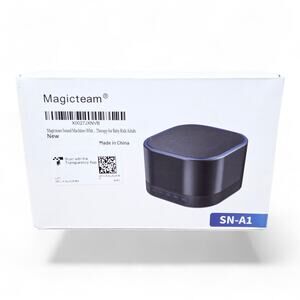 Magicteam SN-A1 Portable Sound Machine - 20 Sounds - Black - New Open Box